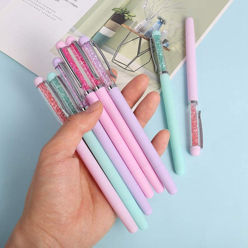 8Pcs 5D Diamant Borstel Tip Boor Pen Diamant Schilderen Tool Voor Naaien Kruissteek Accessoires, Nail Diy Decoratie