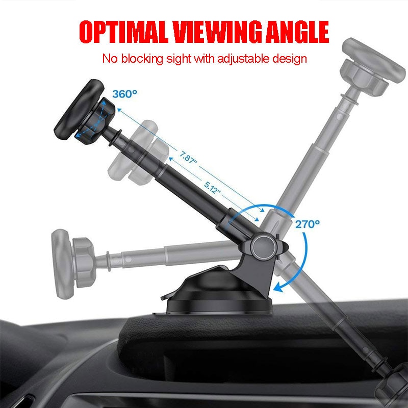 Universele Magnetische Telefoon Houder Voor Iphone X/8//7/Plus Samsung Auto Telefoon Houder Voor Auto Voorruit dashboard Mount Met Cradle