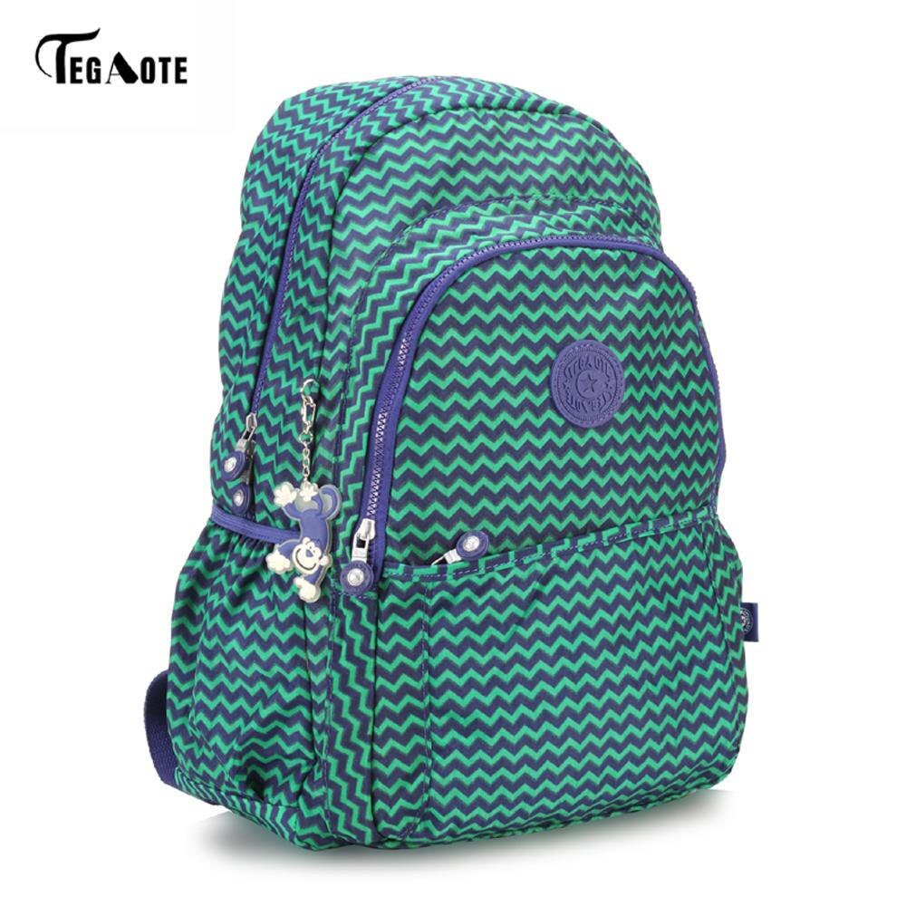 TEGAOTE Large Capacity Backpack Women Preppy School Bags For Teenagers Men Nylon Travel Bags Girls Laptop Backpack Mochila