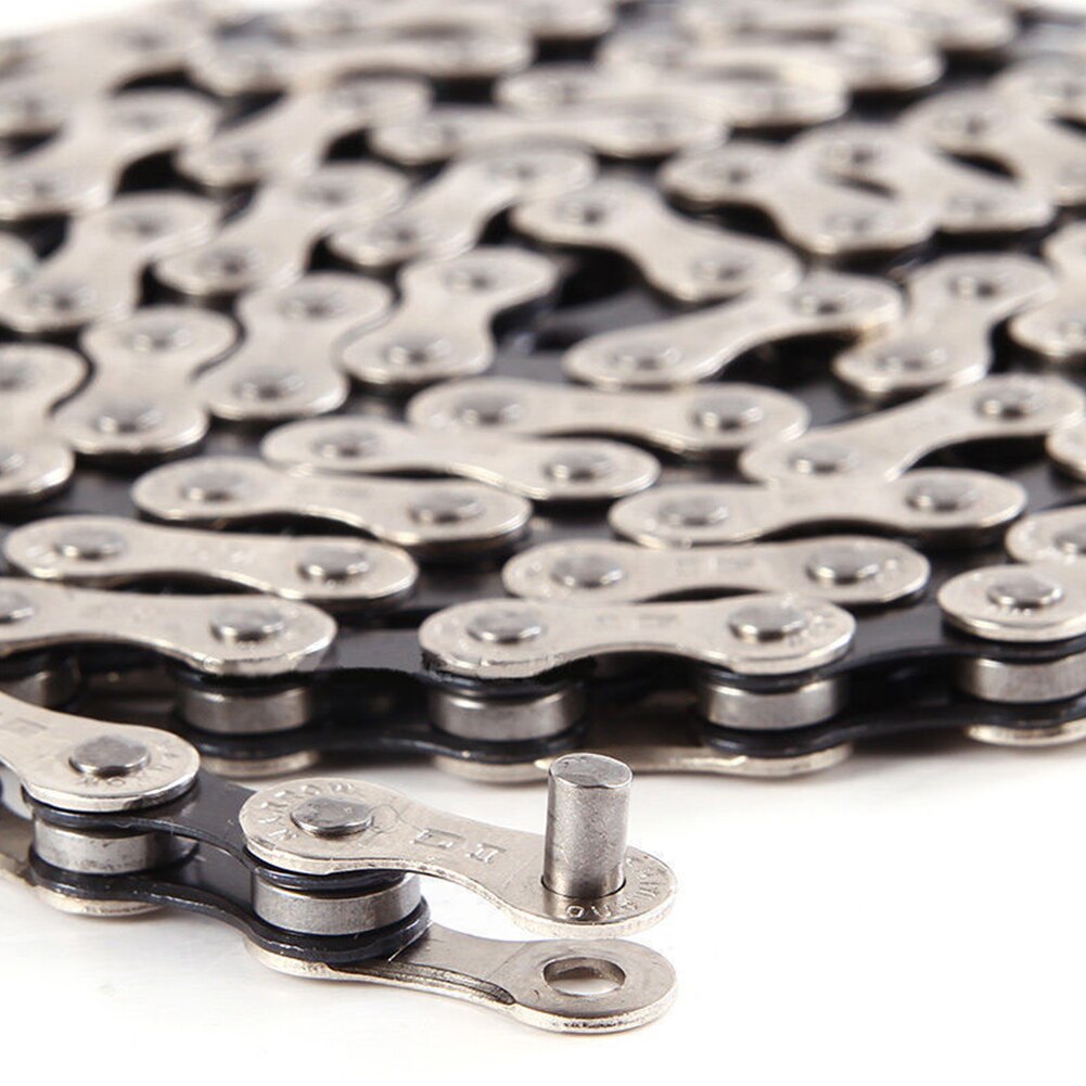 For Road Bike Bicycle Bicycle Chain Silver With 116 Outdoor Compatibility IG51 Portable For 18/21/24 Speed Bicycle