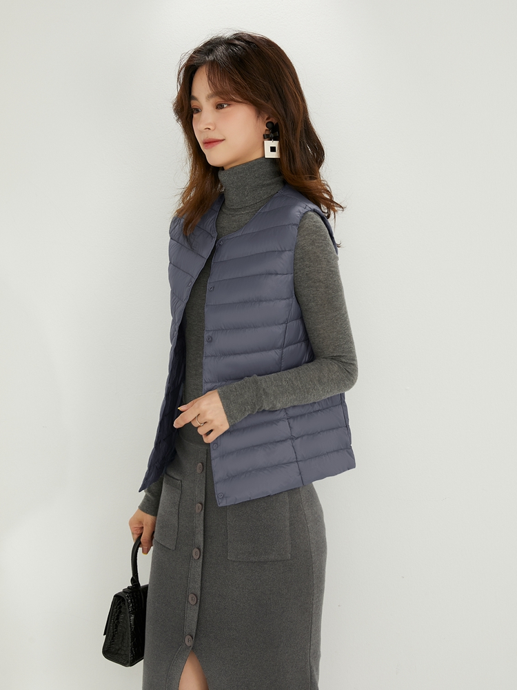 NewBang vrouwen Warme Vesten Ultra Licht Bodywarmer Vrouwen Matt Stof Vest Draagbare Warme Mouwloze Winter Liner
