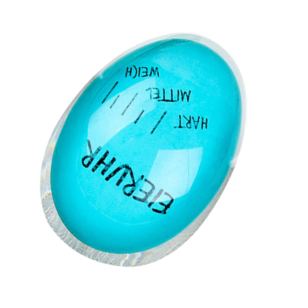 Egg Timer Soft Boiled Egg Perfect Color Changing Timer Cooking Kitchen Tool Resin Egg Cooker Observer Hard-boiled Eggs Artifact