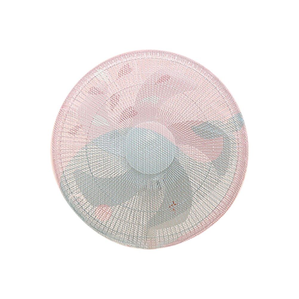 Mesh Fan Safety Protector Net Cover Electric Fan Dust Cover Round Stand Fan Finger Guard Dustproof Storage Bag Home Decor: 2C / 50cm