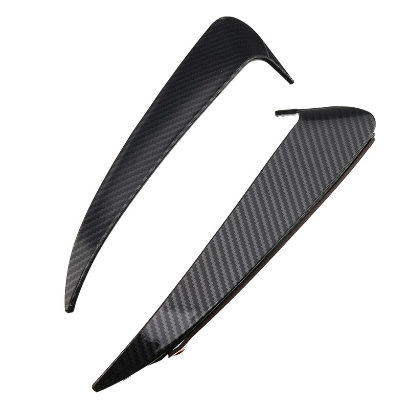 Carbon Fiber Rear Bumper Spoiler Air Vent Cover Side Canard for Mercedes-Benz C Class W205 C43 C63 AMG