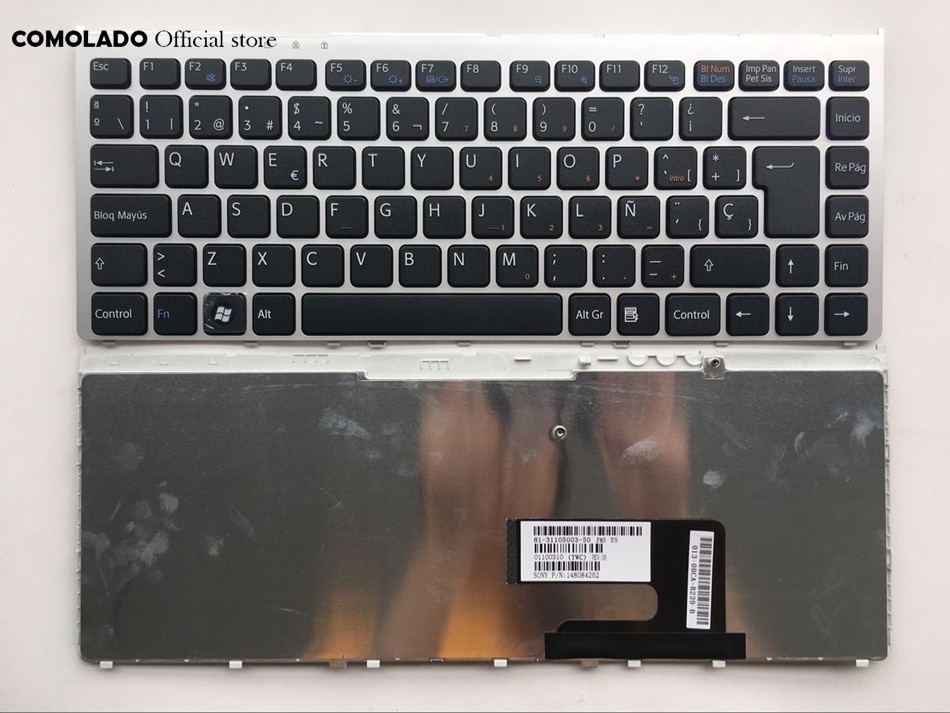 Spanish Arabic Czech French Italian Turkish Keyboard for Sony Vaio VGN-FW FW11 FW130 FW139 FW140 FW145 FW150 FW160 FW170 Series