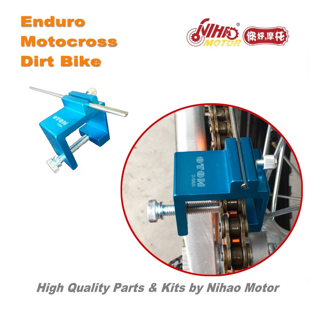 Ot -96 motocross deler universal kjedejustering verktøy enhet t -08a enduro kit dirt bike reserve cross nihao motor for husqvarna