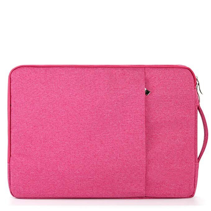 Tablet Handtas Case Voor Samsung Galaxy Tab A7 10.4 Inch Slim Sleeve Cover Voor SM-T500/T505/T507 schokbestendige Tas Funda Pouch: Rose Pink