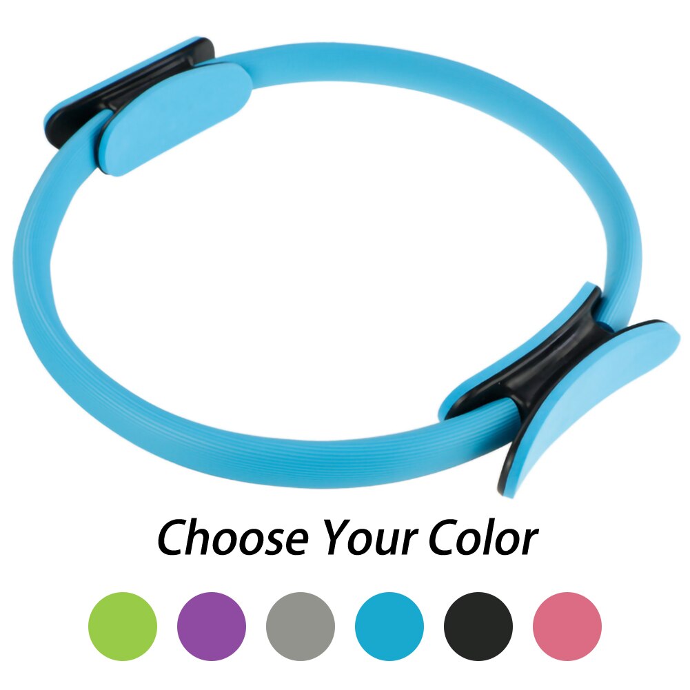 Yoga Pilates anneau sport cercle corps Fitness magique enveloppement minceur musculation formation Pilates anneau anneau de résistance cinétique: Bleu