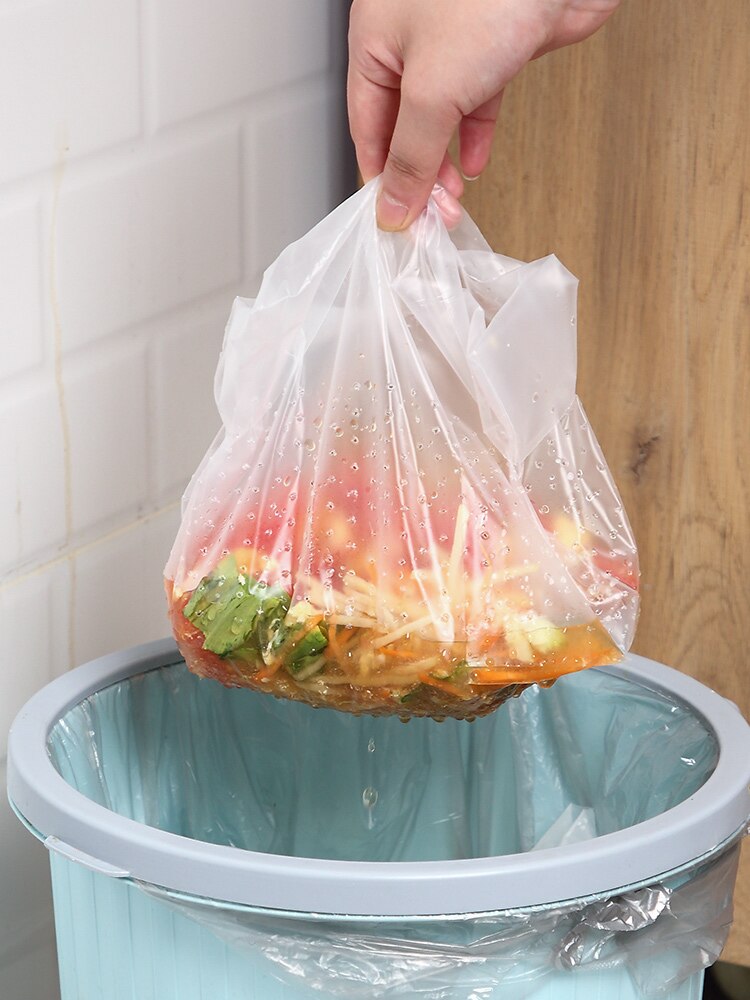 Kitchen vertical garbage bag household thickened disposable pool filter sink self-standing drain bag Sink Drain Garbage Bag