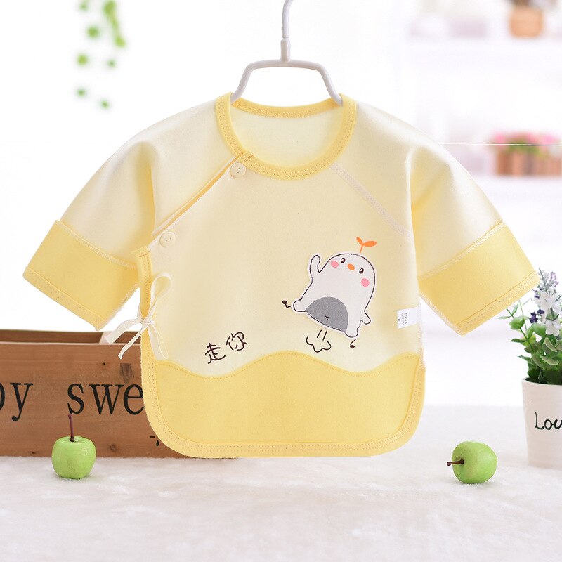 Pasgeboren Baby Kleding Baby Jongens Meisjes Ondergoed T Shirts Lange Mouwen 100% Katoenen Baby T-shirt Kleding Peuter Meisjes Ondergoed: 5