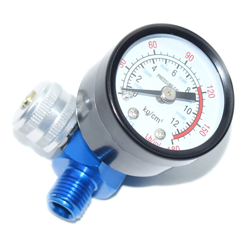 Spary Gun Regulator Air Pressure Regulator Auto Paint Air Regulator Spray Gun Adjustable Regulating Gauge Air Tool