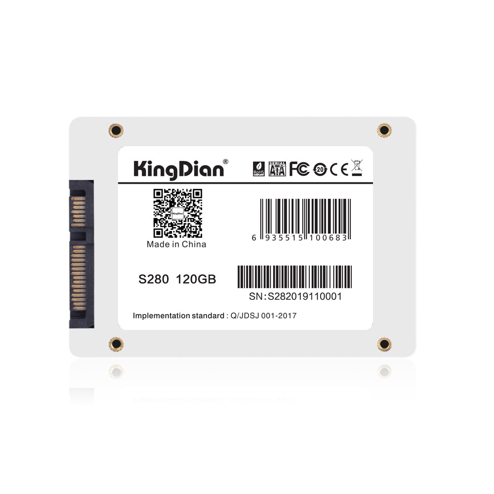 KingDian – disque dur interne SSD, sata 3, 2.5 pouces, avec capacité de 120 go, 240 go, 480 go, 1 to, 2 to