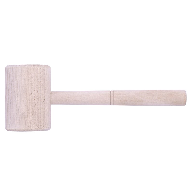 MAZO PARA tallado de madera de haya, martillo perforador para artesanía de cuero, madera de haya bien equilibrada, para carpintería, 225mm