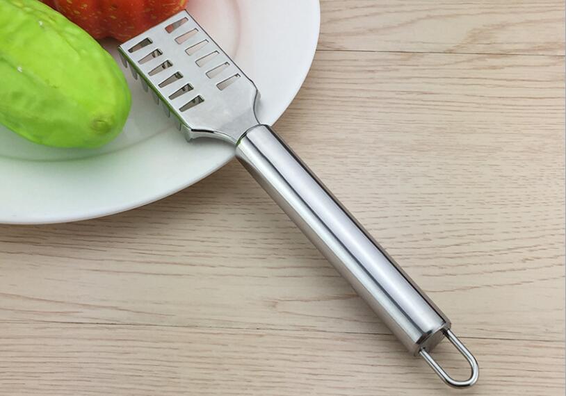 1pc keukenreiniging vishuid roestvrij staal visschubben borstelverwijderaar reiniger ontkalker huidverwijderaar schubbenverwijderaar zeevruchtenprikkers  ok 0950