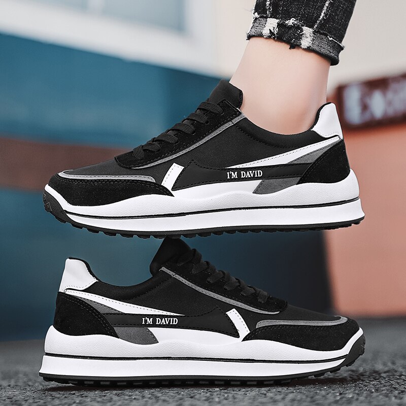 Sneakers da Golf da uomo Four Seasons scarpe da Jogging comode da passeggio scarpe da allenamento sportive da uomo scarpe da lavoro all'aperto scarpe sportive da uomo