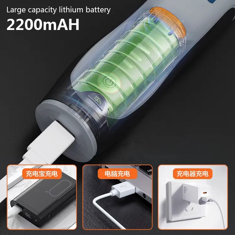 USB Cordless Drill Tool Dremel Drill Engraving Pen Electric 3-Speed Mini Handheld Wireless Drilling Rig Accessory Set