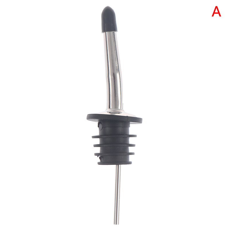 4 pièces bec verseur bouche distributeur barman maison Bar fête accessoires en acier inoxydable Whisky liqueur huile vin bouteille verseur bouchon: Bleu