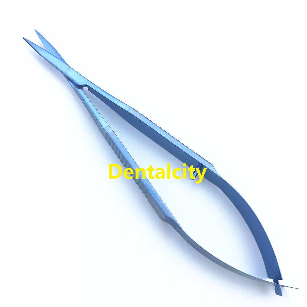 Titanium 21mm westcott tenotomi saks oftalmisk mikrokirurgi instrument: 1 stk lige