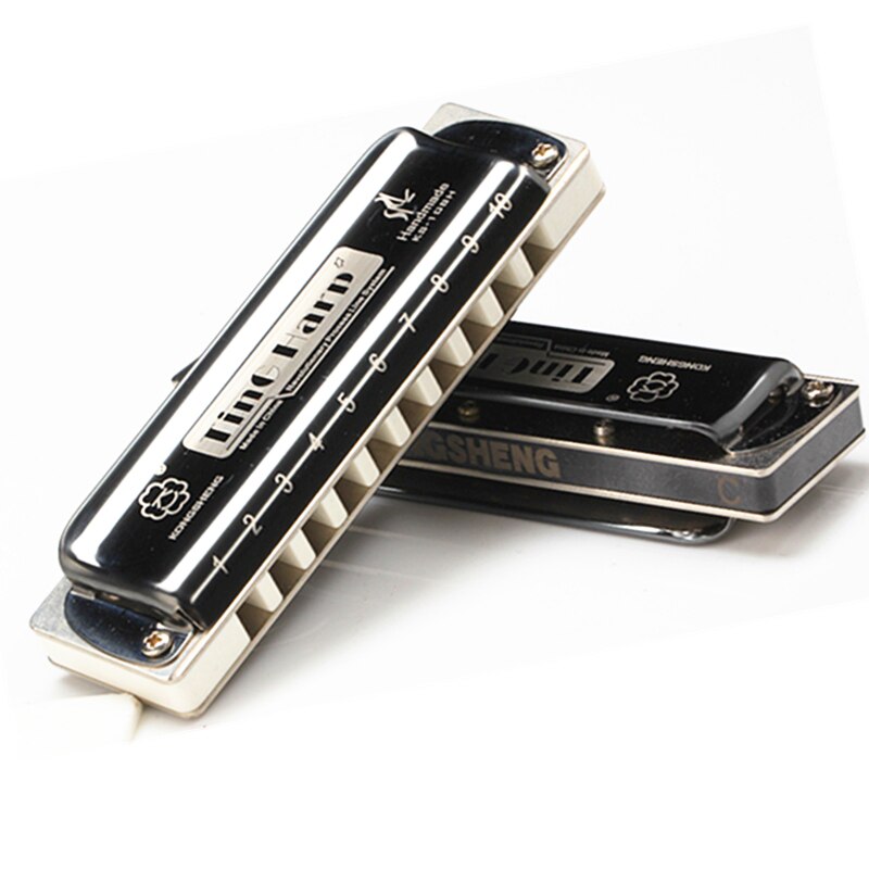 Kongsheng instrumento harmônico azul, 10 buracos, azul, gaita, armónica, harp, profissional, harpa