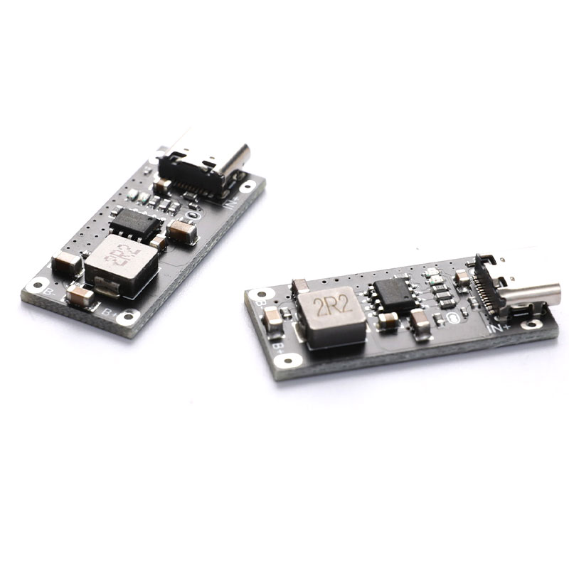 Type-C Usb 5V 3a 3.7V 18650 Lithium Li-Ion Batterij Oplaadbord Oplader Module