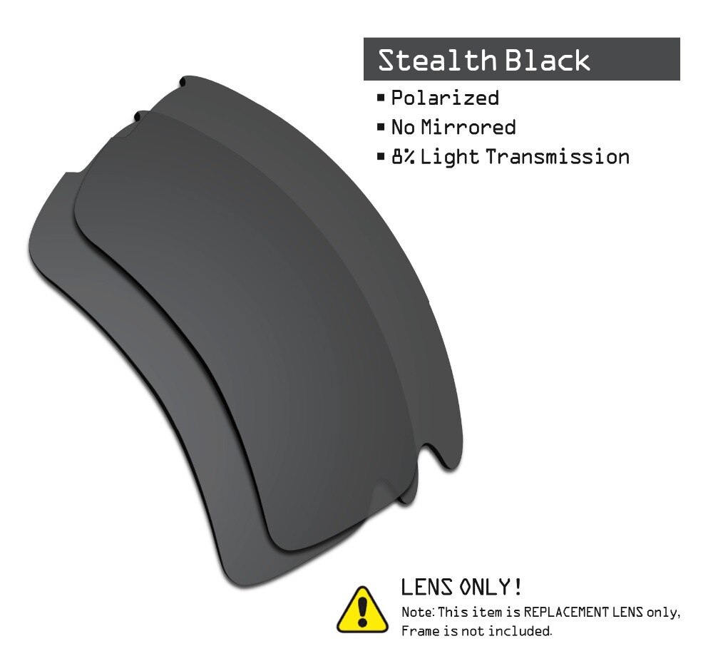 SmartVLT 5 Pairs Gepolariseerde Zonnebril Vervanging Lenzen voor Oakley Flak 2.0 XL-5 Kleuren