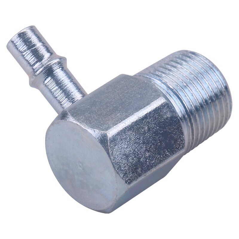 Intake Manifold Vacuum Fitting 90 Degree 3/8 NPT-1/4 Hose Nipple 4535Z