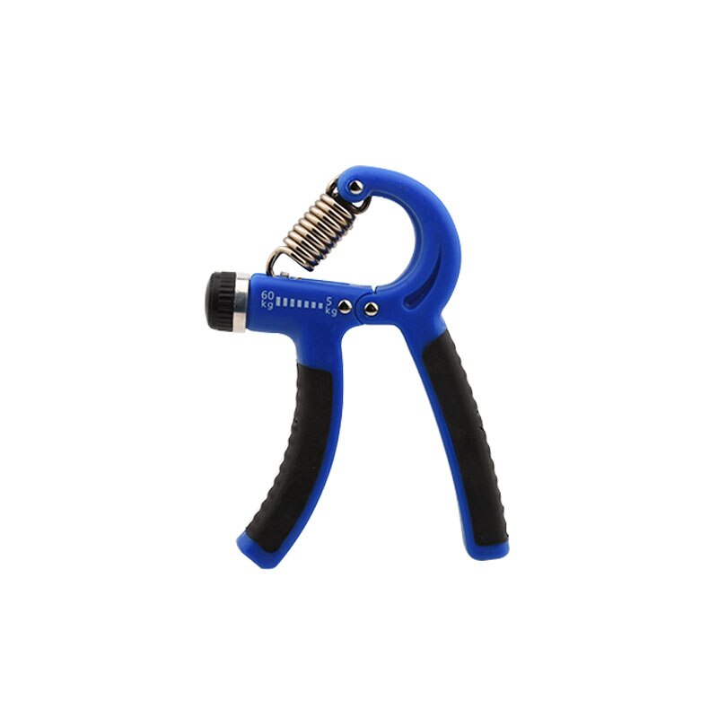 Gym Fitness Hand Grip Strengthener Men Adjustable 5-60kg Heavy Exerciser Muscle Recovery Rehabilitation Finger Gripper Trainer: Black