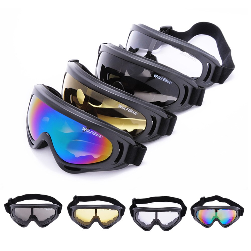 Mannen Vrouwen Skiën Bril Fietsen Eyewear Anti-Uv Outdoor Sport Zonnebril Anti-Dust Bril Snowboarden Bescherming Goggle