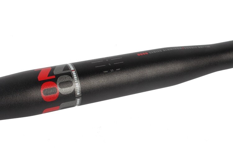 UNO CR12 Aluminium Alloy Road Bicycle Handlebar Matte Bar Red/White Logo 25.4/31.8*380/400/420/440mm Bike Parts