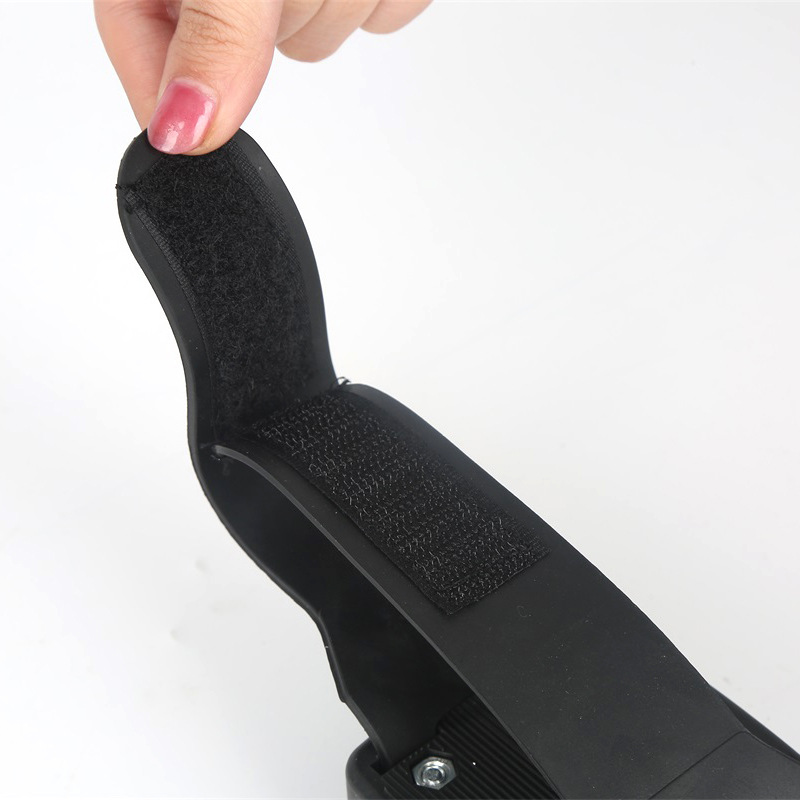 Pédale de vélo large avec sangles, 1 paire, pour exercice, papeterie, à domicile