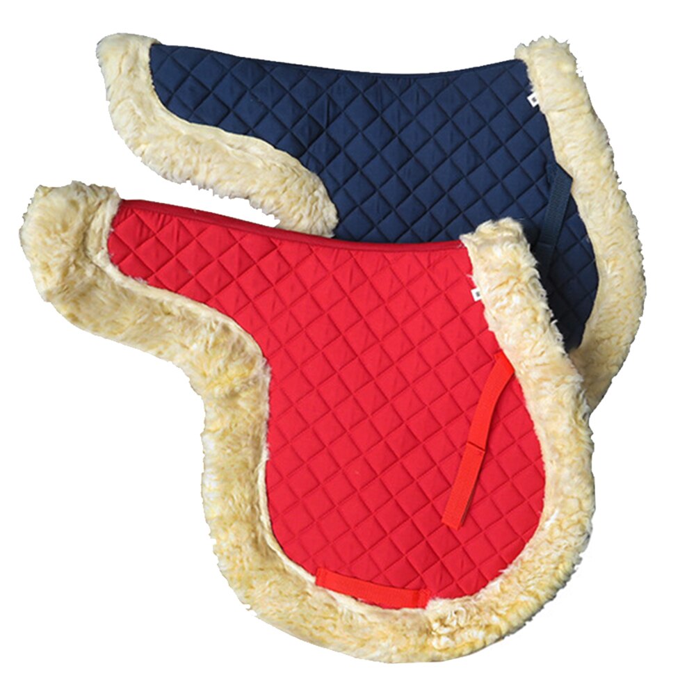 Tapis de selle de cheval équipement d'équitation couverture de siège partie de remplacement souple dos nu saut en plein air sport spectacle fournitures équestres