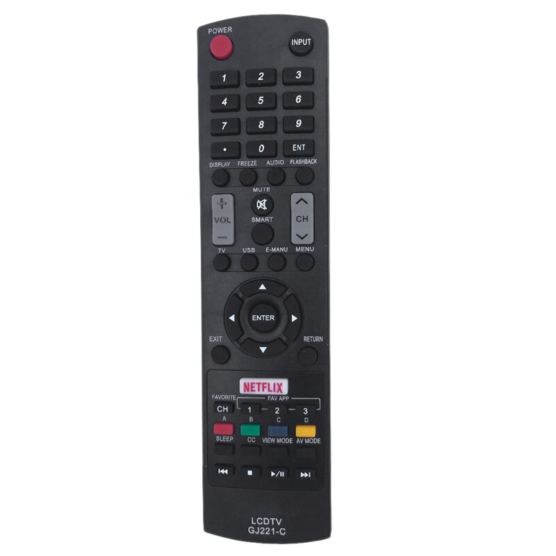 Gj221- c smart fjernbetjening til skarpt led tv g... – Grandado