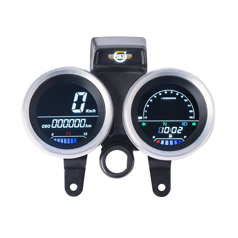 Digital målerenhet for suzuki  gn 125 speedometer kilometerteller måler girindikator motorsykkelmålerinstrument