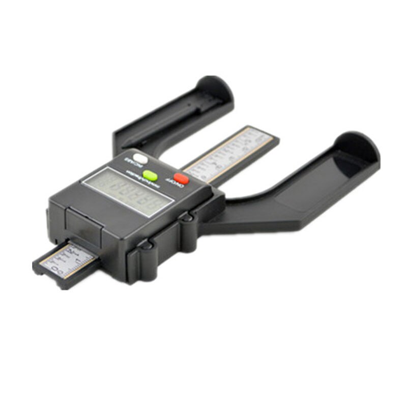 Digital Depth Gauge Tread Depth Gauge Height Caliper Tester Measure Tool LCD Magnetic Self Standing Aperture 80mm K888