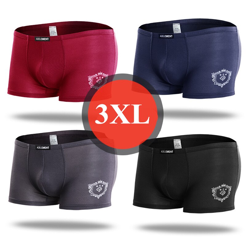 Xiaomi Mijia boxer mens underwear men Modal underpants male panties shorts underwear boxer shorts four seasons wearable 4pcs: 106-3XL