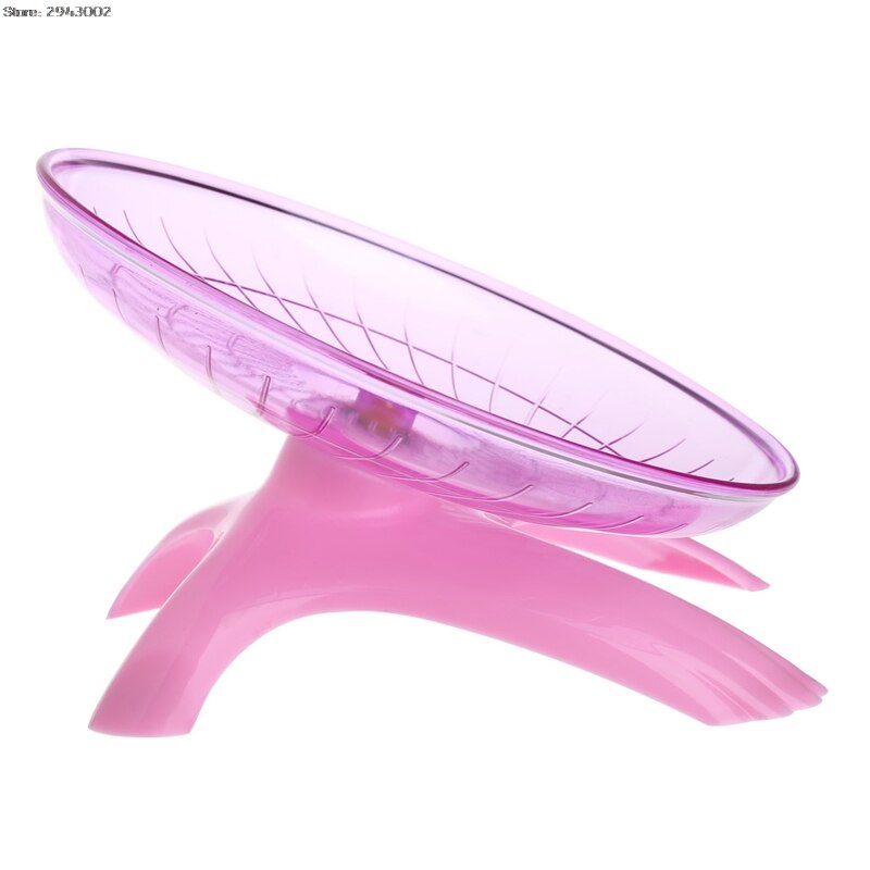 Pet Hamster Running Disc Flying Saucer Exercise Wheel For Pets Mice Hamsters Gerbil Cage Toy