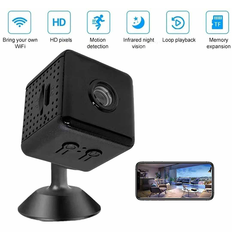 Mini Kamera 1080p Drahtlose Wifi Fernbedienung Monitor Kamera Hause Ip Kamera Bewegungserkennung Recorder Super-lange Batterie Lebensdauer
