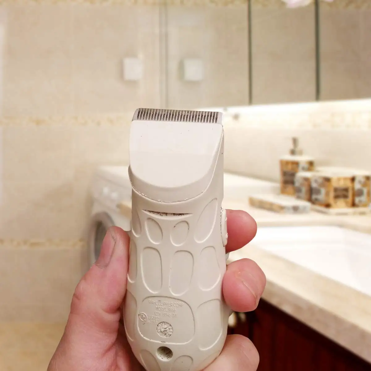 Professioneel Peanut Snap On Clipper Trimmer Blade (wit) voor Wahl Peanuts (wit) haartrimmers - Model 2068-300