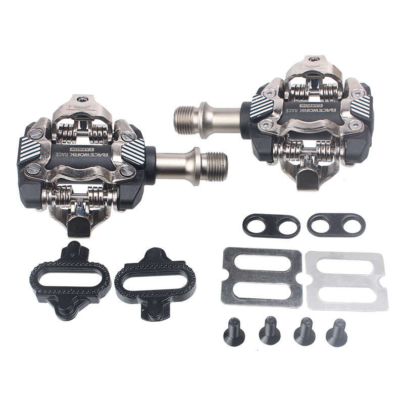 Spd X-M8100 mtb pedal bicicleta auto-travamento du rolamento peças de bicicleta ultraleve: Branco