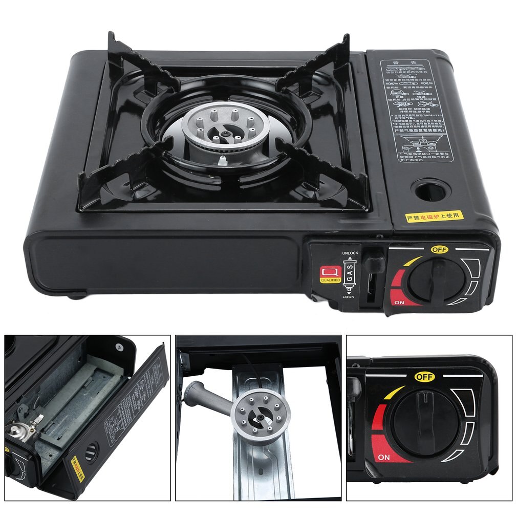 Portable Camping Stoves Folding Outdoor Gas Stove Portable Furnace Cooking Picnic Split Stoves Cooker Burners Camping Equipment