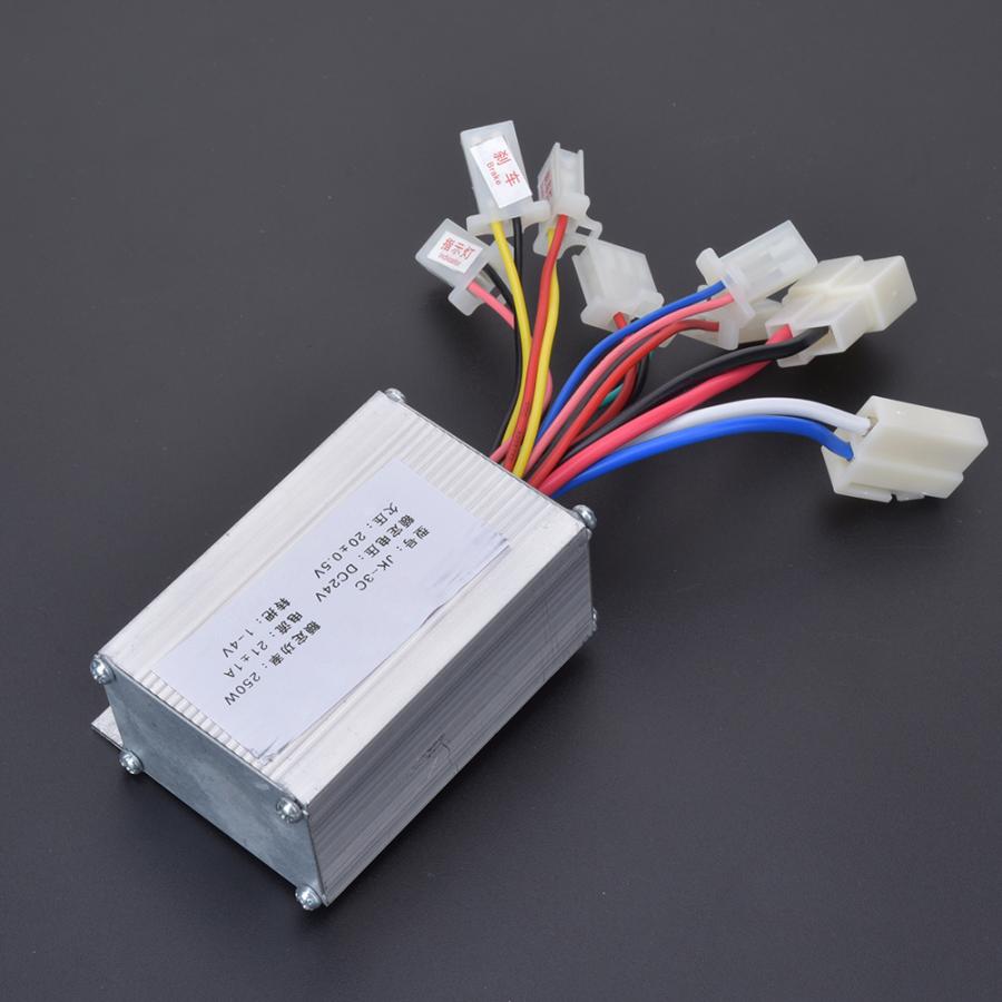 Elektrische Fiets 24V 250W Geborsteld Controller Aluminium Shell Elektrische Fiets Scooter Speed Controller E-Bike Motor onderdelen