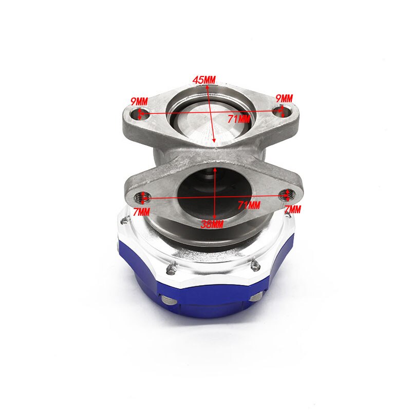 Turbo hukkaventtiili sopii 38mm ulkopuolista hukkaventtiiliä turboahdettu venttiili kaikille turboahdetuille autoille