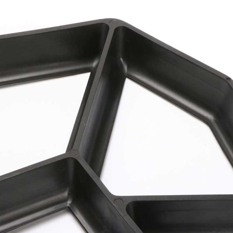 Paquete de 3 moldes irregulares para pavimento, fabricante de camino, fabricante de camino, molde de ladrillo, forma de concreto, moldes de piedra escalonadora para jardín, Cour