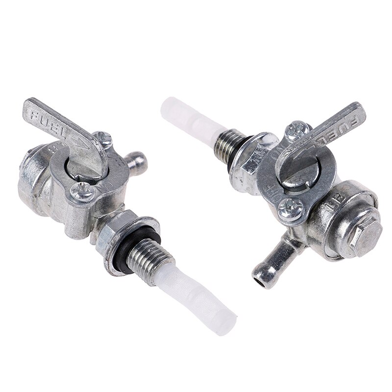 2 Stuks On/Off Brandstofafsluiter Tap Vervanging Voor Generator Gasmotor Tank Switch Fit 1/4 "slang Tap