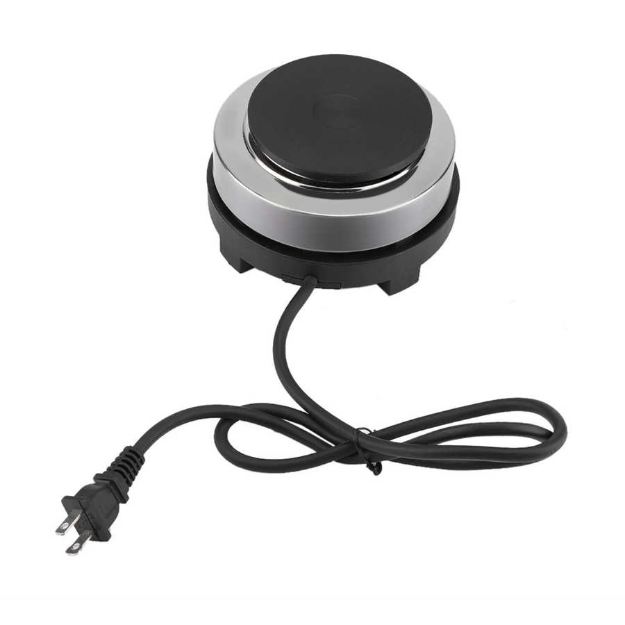 Mini estufa eléctrica portátil para el hogar, calentador multifunción de placa de 500W, enchufe estadounidense de 110V/Enchufe europeo de 220V