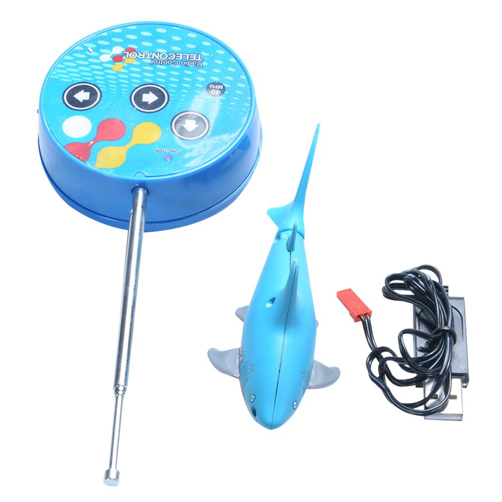 None Coke Can Remote Control RC Rechargeable Mini Shark Fish Toys Swim in Water for Kids