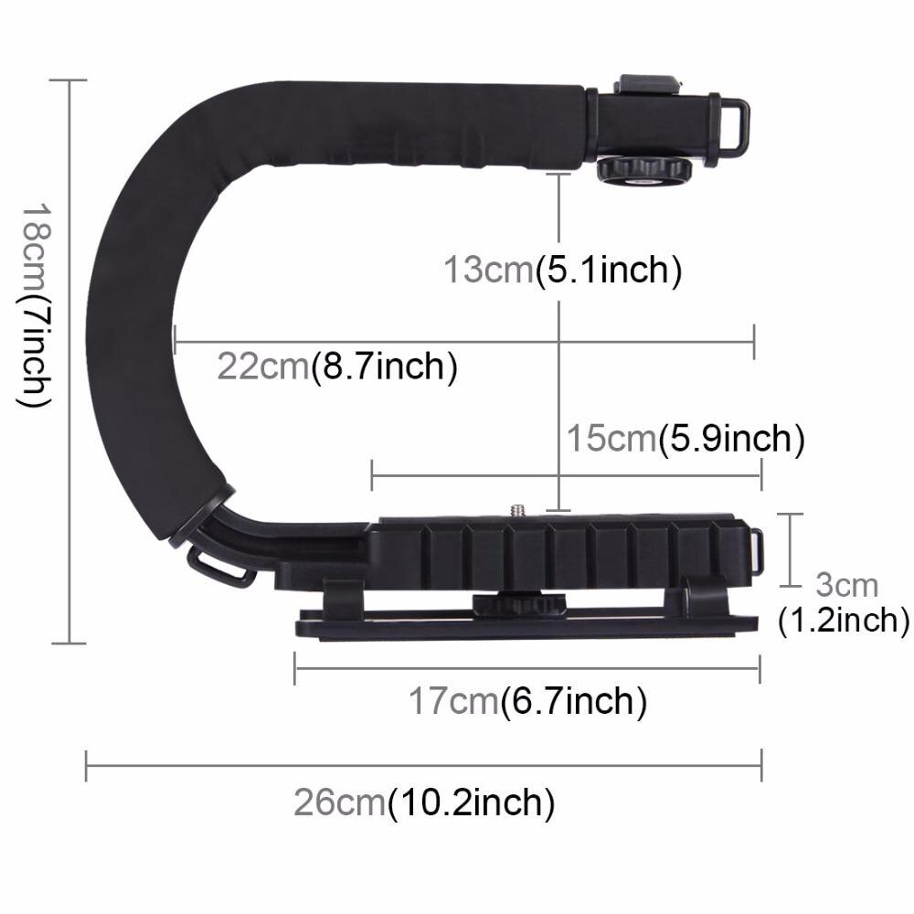 Camera Gimbal Steadicam Stabilizer Voor Camera Stabilizer Cellphone Voor Dslr Nikon Canon Sony Camera Draagbare Slr En Licht