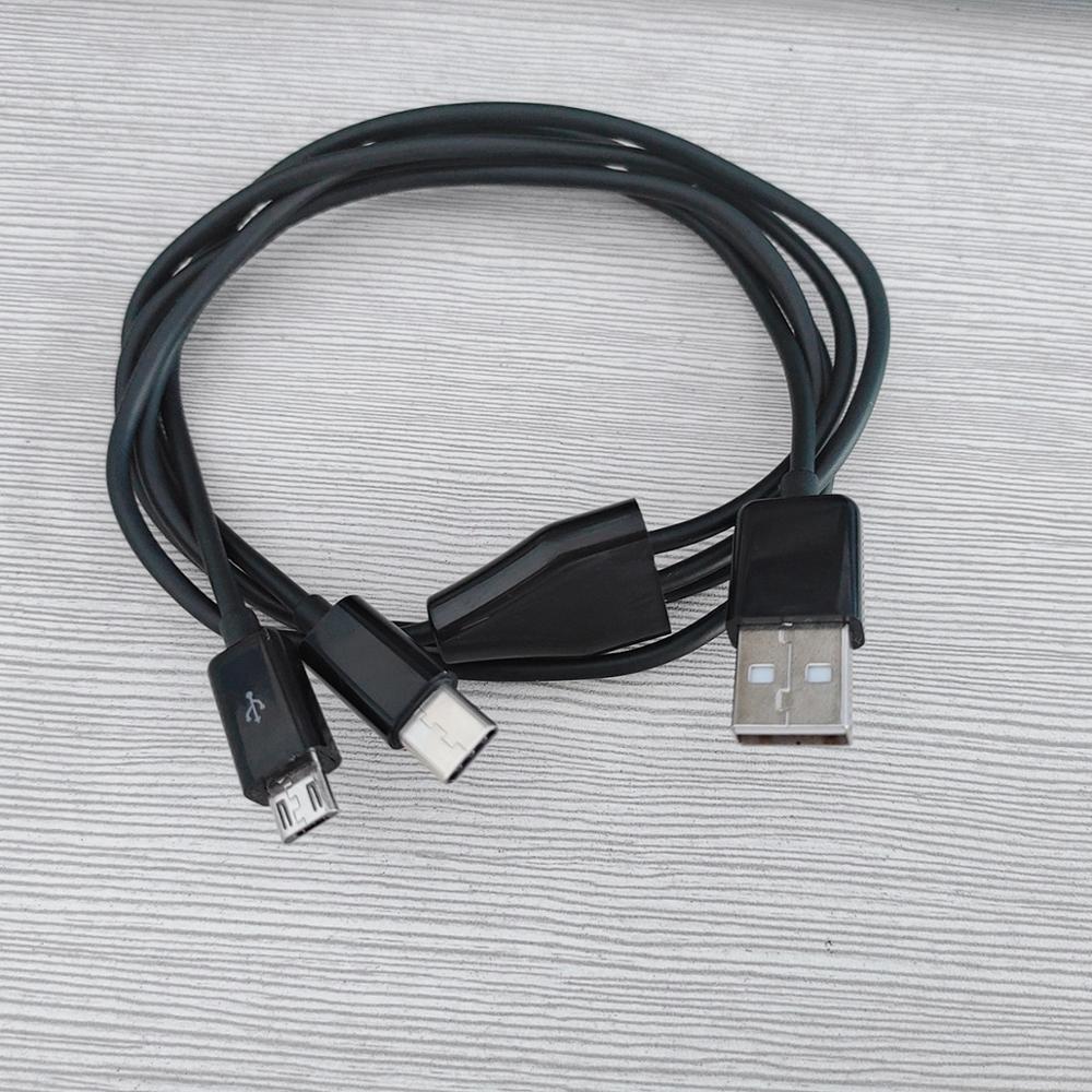 usb to type c and micro charge cable 1m 3ft