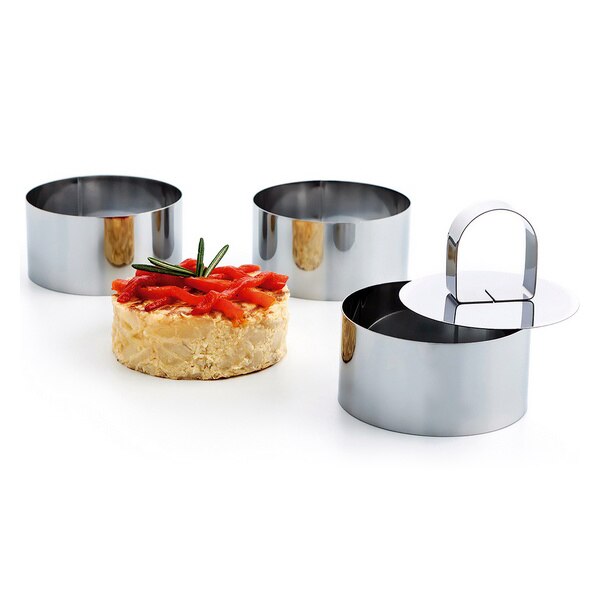 Moule de cuisson Quid (3 uds) 8x4 cm