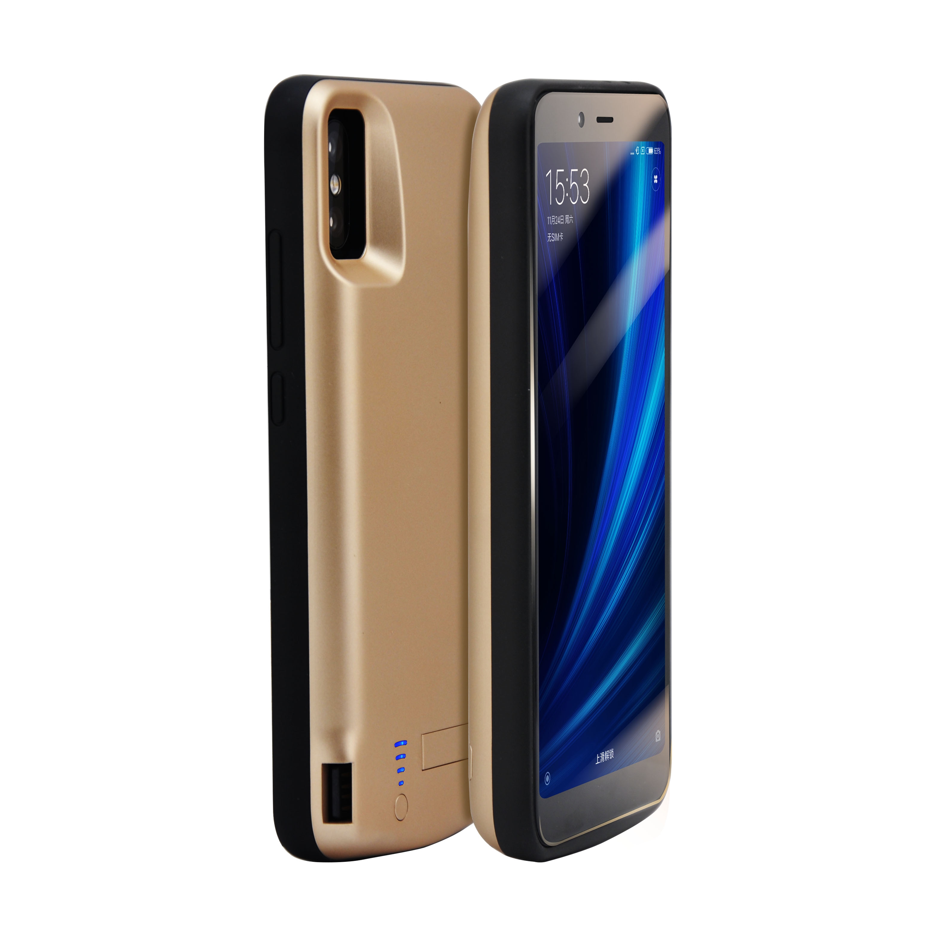 Funda de batería de 6000Mah para Xiaomi Mi5S Mi6 Mi6X Pro, protección del teléfono inteligente